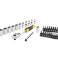 1/4in Compact Socket Set, 37 Piece
