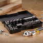 1/4in Compact Socket Set, 37 Piece