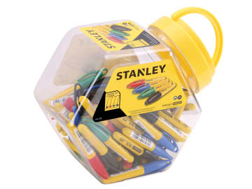 Mini Fine Tip Marker, Mixed Colours (Tub 72)                                    