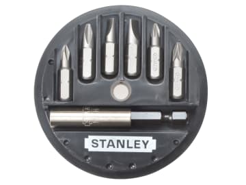Slotted/Phillips/Pozidriv Insert Bit Set, 7 Piece                               