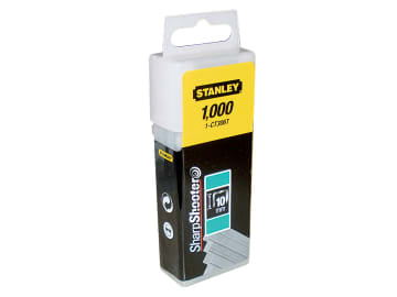 Flat Narrow Crown Staples 10mm CT306T (Pack 1000)                               