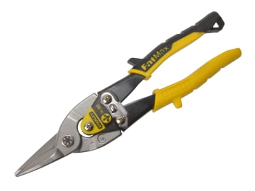 Yellow Aviation Snips Straight Cut 250mm (10in)                                 