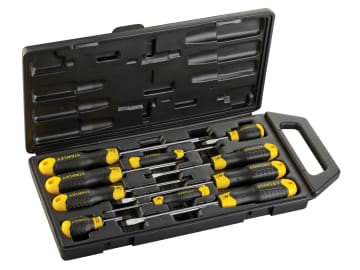 Cushion Grip Screwdriver Set, 10 Piece                                          