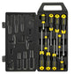 Stanley screwdriver set with case on a white background