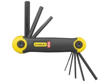Metric Folding Hexagon Key Set, 8 Piece                                         