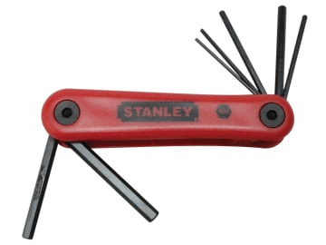 Metric Folding Hexagon Key Set,7 Piece                                          
