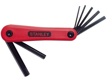 Metric Folding Hexagon Key Set, 7 Piece                                         