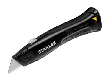 Heavy Duty Retractable Trade Knife (Black)                                      