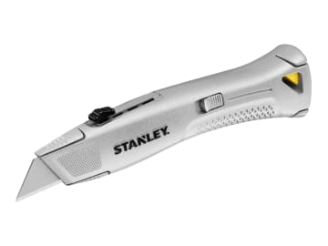 Heavy Duty Retractable Trade Knife (Silver)                                     
