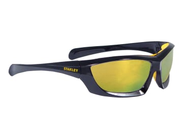 SY180-YD Full Frame Protective Eyewear - Yellow Mirror                          