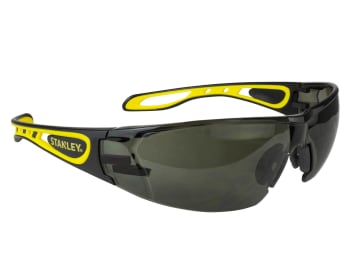 Wrap Around Safety Glasses - Smoke                                              