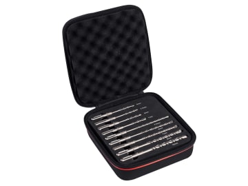 SDS Plus 2 Point Drill Bit Set, 9 Piece                                         
