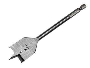 Flat Wood Drill Bit 32 x 152mm                                                  