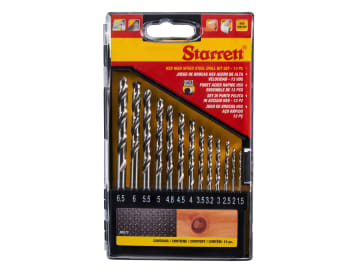 HSS Split Point Drill Bit Set, 13 Piece                                         