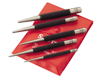 S117PC Centre Punch Set, 5 Piece                                                