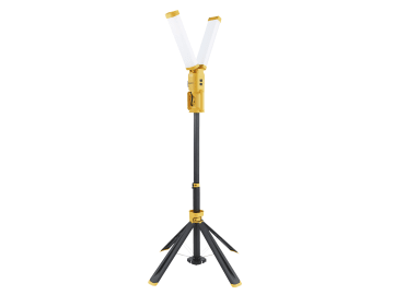 Area Tower Light with Outlet Socket 8600 Lumens                                 