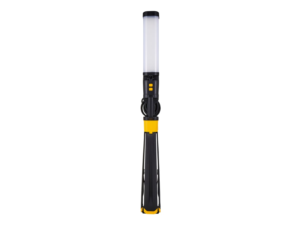 Area Tower Light with Outlet Socket 8600 Lumens