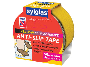 Anti-Slip Tape 50mm x 3m Yellow                                                 