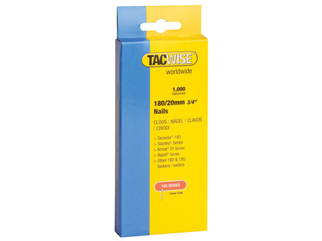 180 18 Gauge 25mm Nails (Pack 1000) - [product-vendor]