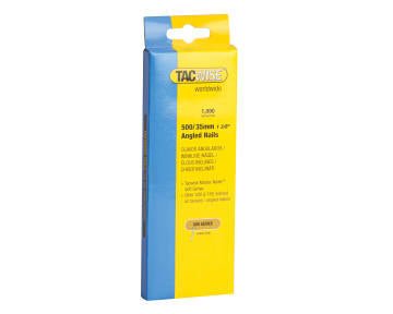 500 18 Gauge 35mm Angled Nails (Pack 1000)                                      