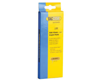 500 18 Gauge 45mm Angled Nails (Pack 1000)                                      