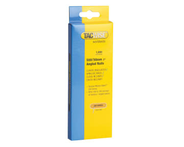 500 18 Gauge 50mm Angled Nails (Pack 1000)                                      