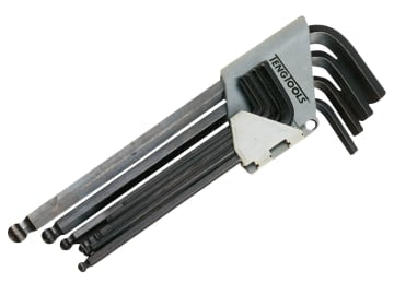 Imperial Ball Point Hexagon Key Set, 9 Piece (5/64-3/8in)                       