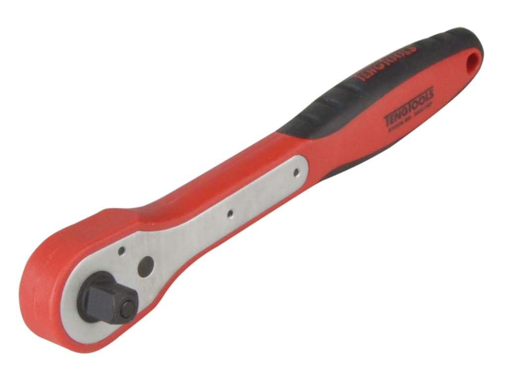 Quick-Release Ratchet Fibre Handle 45 Tooth 3/8in Drive                         