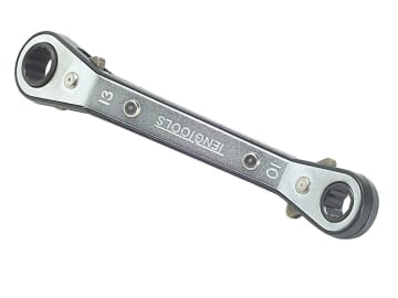 Ratcheting Offset Ring Spanner (RORS) 17 x 19mm                                 
