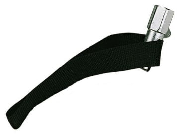 9110 Oil Filter Wrench Web Strap 130mm Cap 1/2in Drive                          