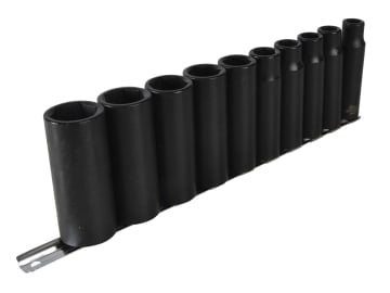 1/2in Drive 9126 Deep Impact Socket Set, 10 Piece                               
