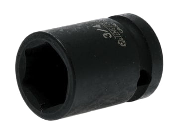 Impact Socket Hexagon 6-Point 1/2in Drive 3/4in                                 