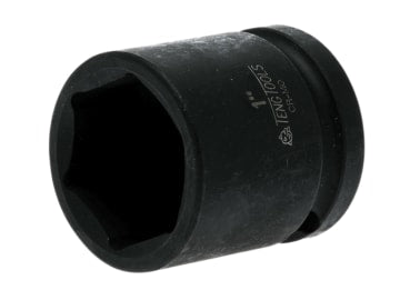 Impact Socket Hexagon 6-Point 1/2in Drive 1in                                   
