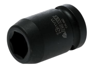 Impact Socket Hexagon 6-Point 1/2in Drive 13mm                                  