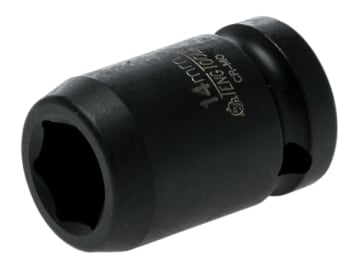 Impact Socket Hexagon 6-Point 1/2in Drive 14mm                                  