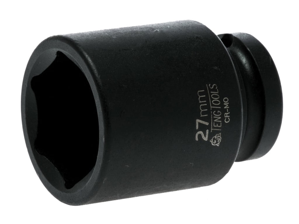 Impact Socket Hexagon 6-Point 1/2in Drive 27mm                                  