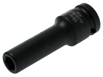 Deep Impact Socket Hexagon 6-Point 1/2in Drive 10mm                             