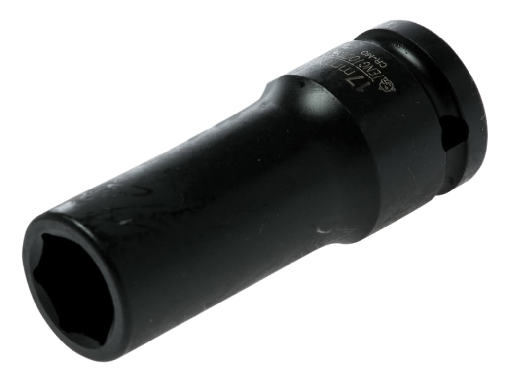Deep Impact Socket Hexagon 6-Point 1/2in Drive 17mm                             