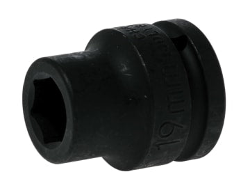 Impact Socket Hexagon 6-Point 3/4in Drive 19mm                                  