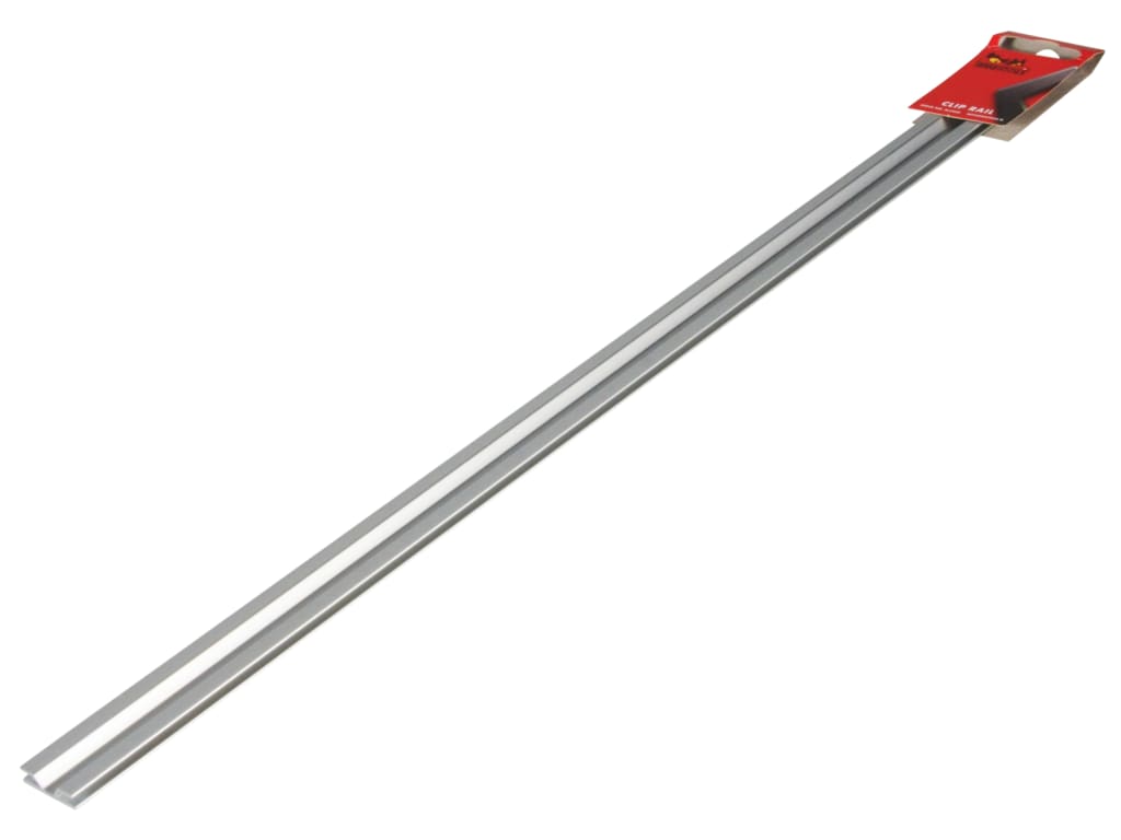 ALU430 43cm Single Track Socket Clip Rail                                       