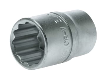 Bi-Hexagon Socket 12-Point Regular A/F 1/2in Drive 3/4in                        