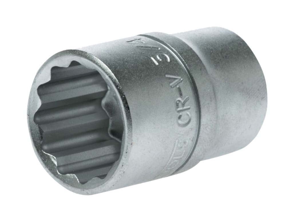 Bi-Hexagon Socket 12-Point Regular A/F 1/2in Drive 3/4in                        