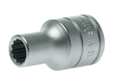 Bi-Hexagon Socket 12-Point 1/2in Drive 9mm                                      