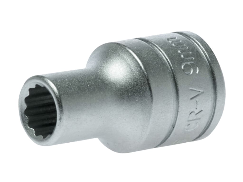 Bi-Hexagon Socket 12-Point 1/2in Drive 9mm                                      