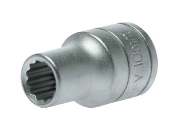 Bi-Hexagon Socket 12-Point 1/2in Drive 10mm                                     