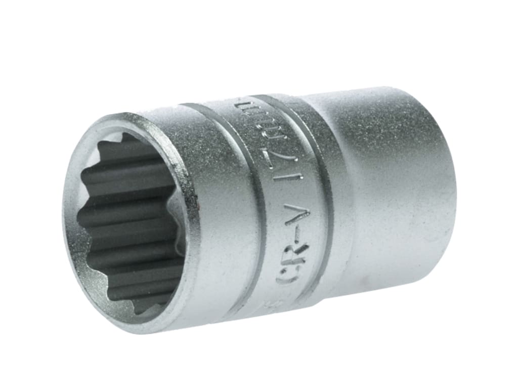 Bi-Hexagon Socket 12-Point 1/2in Drive 17mm                                     
