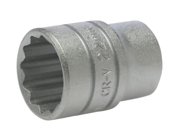 Bi-Hexagon Socket 12-Point 1/2in Drive 22mm                                     