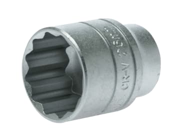 Bi-Hexagon Socket 12-Point 1/2in Drive 26mm                                     
