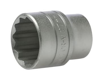 Bi-Hexagon Socket 12-Point 1/2in Drive 27mm                                     