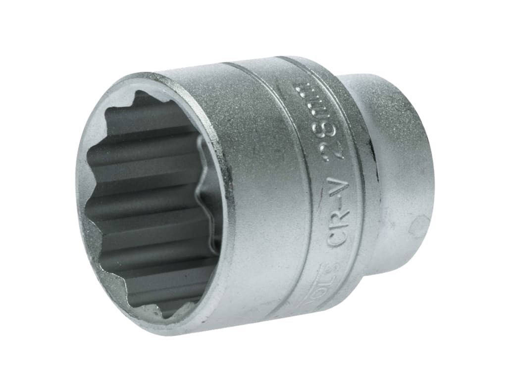 Bi-Hexagon Socket 12-Point 1/2in Drive 28mm                                     